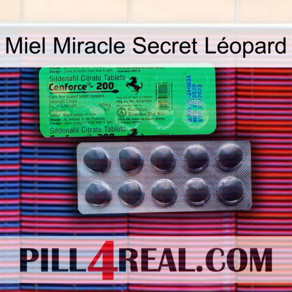 Miel Miracle Secret Léopard new04